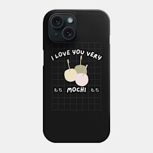 Mochi Tea Kawaii Katakana Kanji Japanese Phone Case