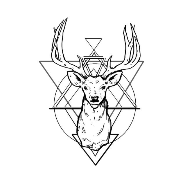 Geometric Deer by BrechtVdS