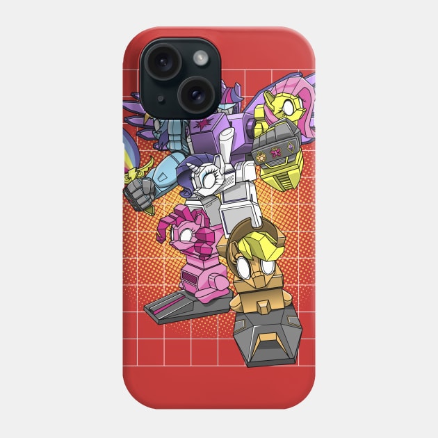 My Little Ponytron Phone Case by boltfromtheblue