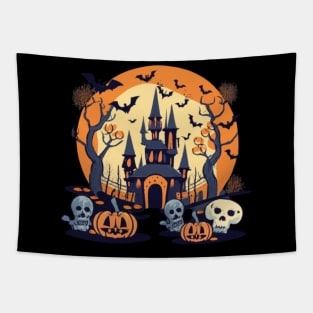 Spooky Halloween Tapestry