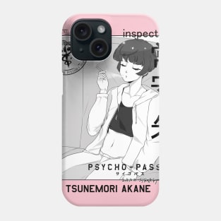 TSUNEMORI AKANE T-SHIRT - PSYCHO-PASS Phone Case