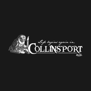 Collinsport, Maine from Dark Shadows T-Shirt