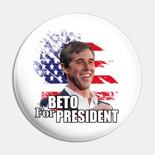 Beto for president 2020 orourke america vintage Pin