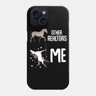 Realtor - Magical Unicorn Real Estate Agent Phone Case