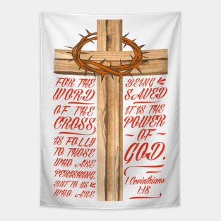 Power of God - 1 Corinthians 1:18 Tapestry