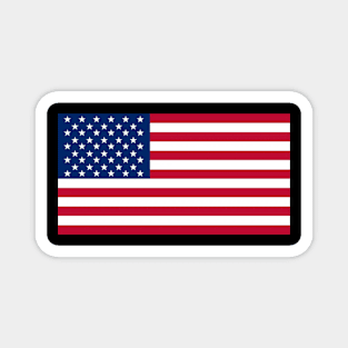 American USA Flag Stickers Magnet