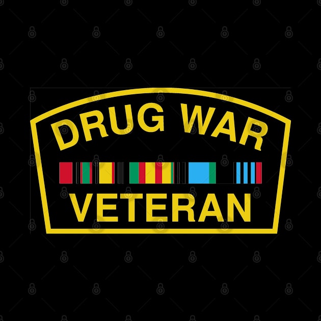 Drug War Veteran T-Shirt by HipHopTees