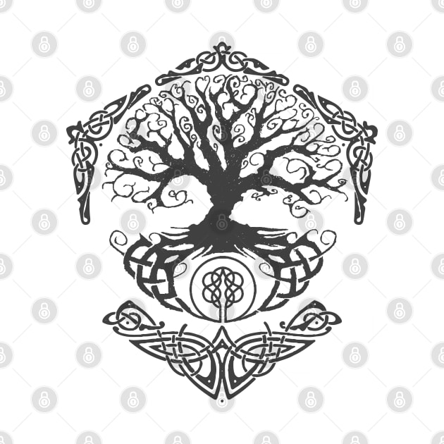 YGGDRASIL - SYMBOL OF THE LIFE CYCLE by Lamink