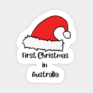 First Christmas in Australia Magnet