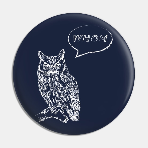 An Owl's Whom Pin by andsteven