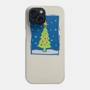 Chistmas Tree - Paper Cut - Clean Phone Case
