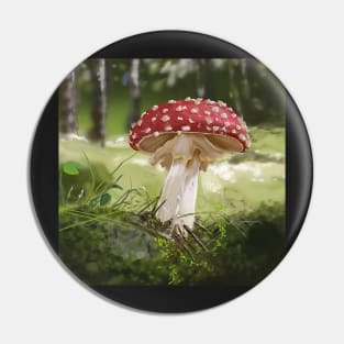 The Mushroom! Pin