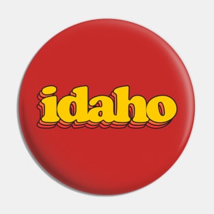 Idaho 70s Groove Pin