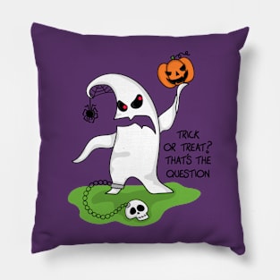 Trick or treat ghost Pillow