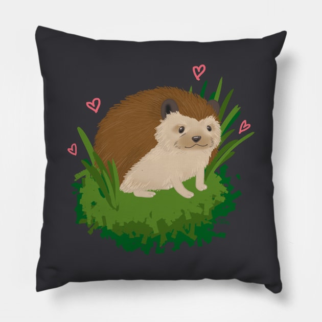 Hedgehog Pillow by Yukiimomo