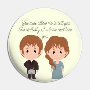 Darcy Elizabeth Valentines Love Quote Pin