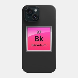 Berkelium Periodic Table Element Symbol Phone Case
