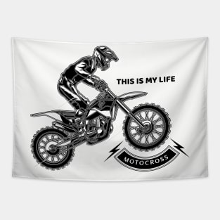 With motocross I've found that passion becomes your identity and that identity breaks all barriers. Tapestry