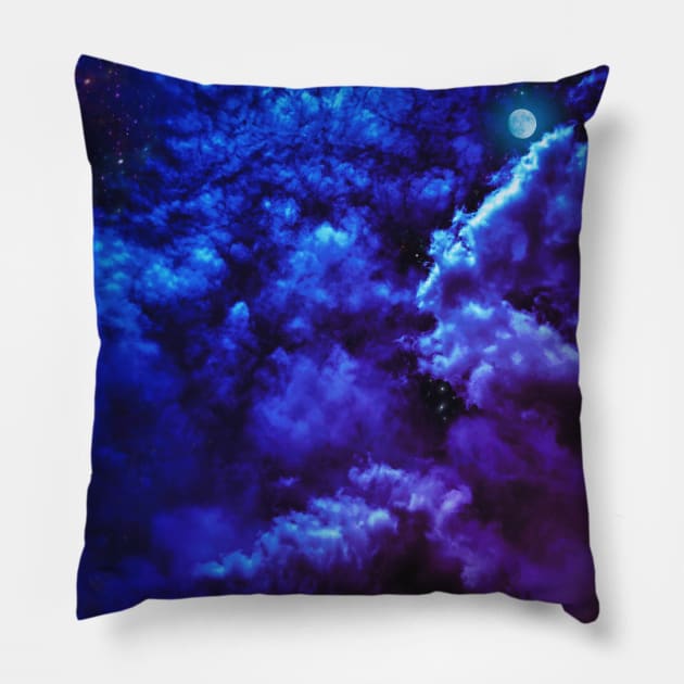 The sky is beautiful Pillow by floatingheavy