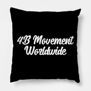 4B Movement Worldwide Pillow