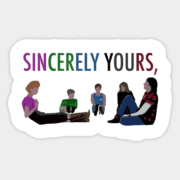 Sincerely Yours, The Breakfast Club - Anthony Michael Hall - Sticker ...