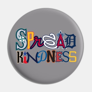 Spread Kindness x MLB x What The!? Pin