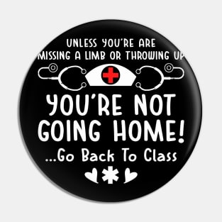 School Nurse Medical Nursing Appreciation Pin