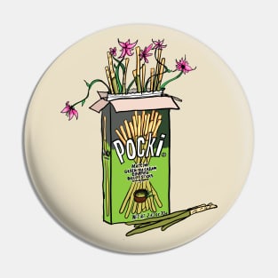 Offbrand Matcha Flower Treats Pin