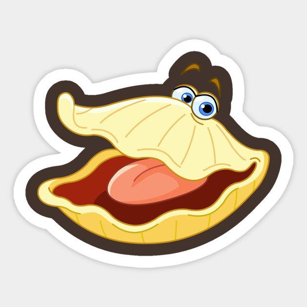 Oyster Cartoon Oyster Sticker Teepublic