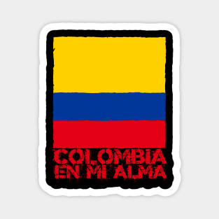 Colombia in my heart Magnet