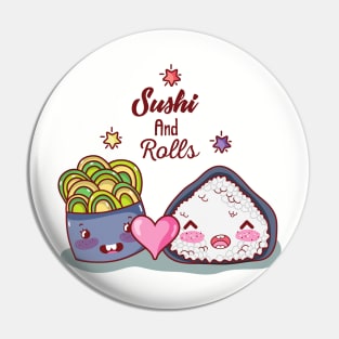 kawaii sushi Pin