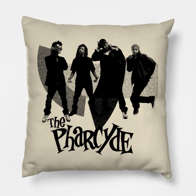 The Pharcyde(Hip hop group) Pillow by Parody Merch