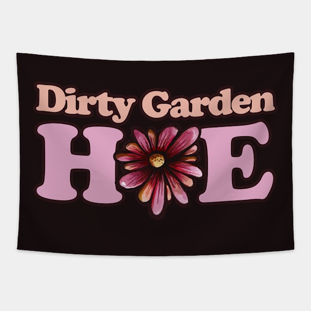 Dirty Garden Hoe Tapestry by bubbsnugg