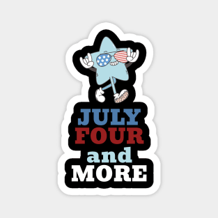 July Four and More Magnet