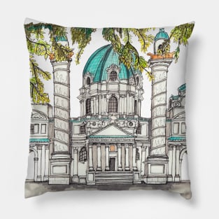 Vienna Karlsplatz Pillow