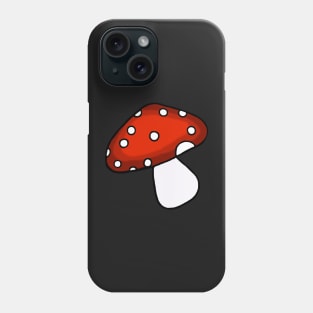 Red And White Mushroom Phone Case