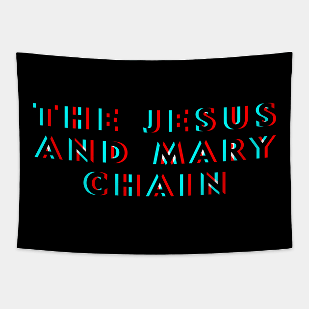 The Jesus and Mary Chain - Horizon Glitch Tapestry by BELLASOUND