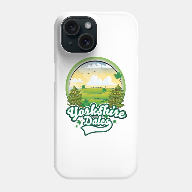 Yorkshire Dales logo Phone Case by nickemporium1