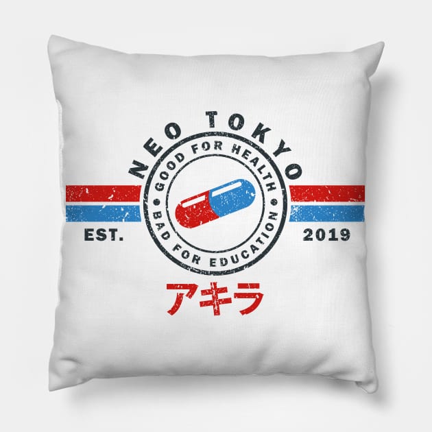 The Capsules - Akira - Neo Tokyo Pillow by Sachpica