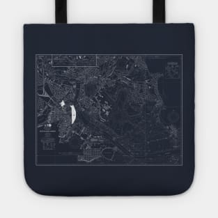 Boston Harbor, MA - Nautical Chart Tote