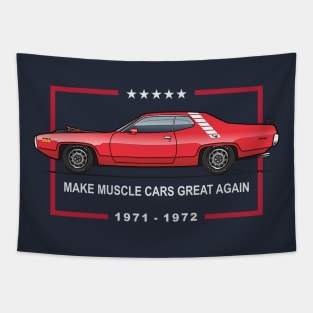 muscle cars great again Tapestry