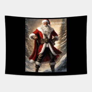 Were you naughty or nice? Tapestry