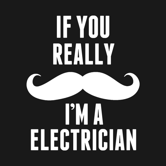 If You Really I’m A Electrician – T & Accessories by roxannemargot