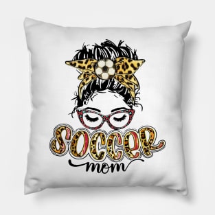 Soccer Mom - Soccer Mom Life Leopard Pillow