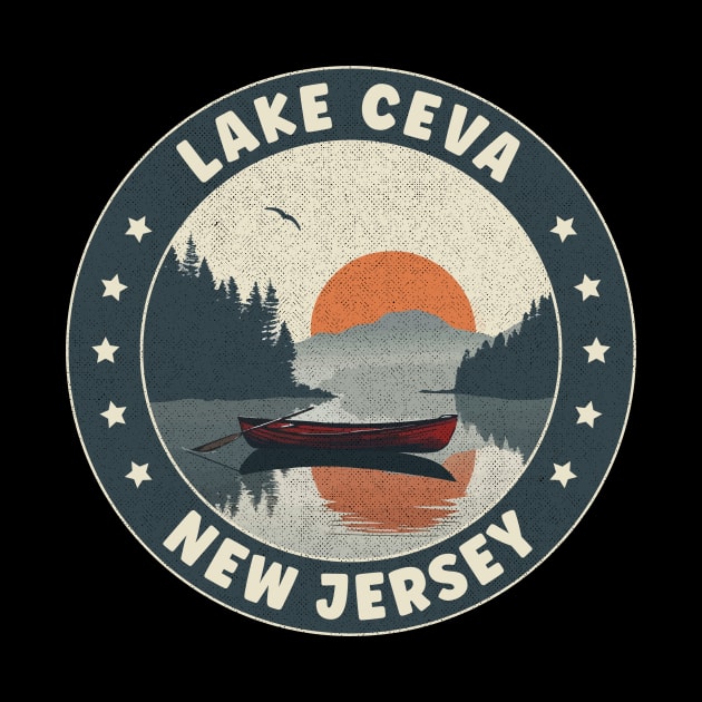 Lake Ceva New Jersey Sunset by turtlestart
