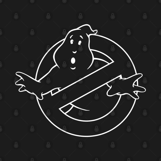 Ghostbusters Mono Outline by Ghostbusters WR