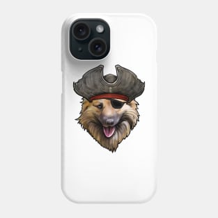 Icelandic Sheepdog Pirate Phone Case