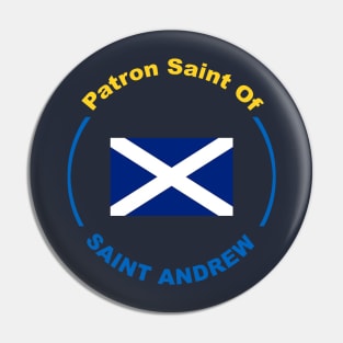 SCOTLAND PATRON SAINT (st andrew) Pin