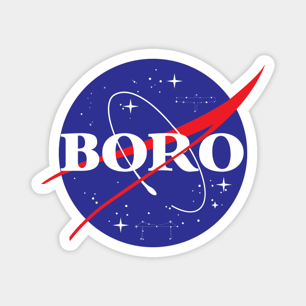 Nasa Parody: Boro Magnet by EliseDesigns