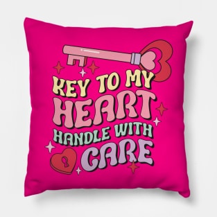 Key To My Heart Pillow